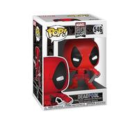 Funko POP! Bobble Marvel: 80th-First Appearance: Deadpool - Marvel 80th - Figura in Vinile da Collezione - Idea Regalo - Merchandising Ufficiale - Giocattoli per Bambini e Adulti - Comic Books Fans