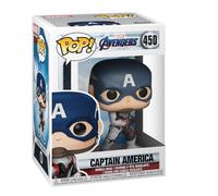 Funko Pop! Bobble: Marvel Avengers Endgame: Captain America - Figura in Vinile da Collezione - Idea Regalo - Merchandising Ufficiale - Giocattoli per Bambini e Adulti - Movies Fans