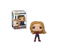Funko Pop! Bobble: Marvel Avengers Endgame: Captain Marvel - Figura in Vinile da Collezione - Idea Regalo - Merchandising Ufficiale - Giocattoli per Bambini e Adulti - Movies Fans