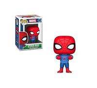 Marvel Comics POP Marvel Holiday Vinyl Bobble-Head Spider-Man (Ugly Sweater)...