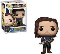 Funko POP! Bobble: Marvel: Infinity War : Bucky Barnes With Weapon - Avengers Infinity War - Figura in Vinile da Collezione - Idea Regalo - Merchandising Ufficiale - Movies Fans