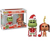 Funko Pop Books: How The Grinch Stole Christmas - Grinch and Max, 2-Pack