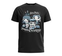 Funko Pop Boxed Tee: Harry Potter Holiday - Ron, Hermione, Harry - M Adult M