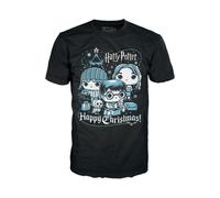 Funko Pop Boxed Tee: Harry Potter Holiday - Ron, Hermione, Harry - S Adult S