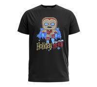 Funko Pop Boxed Tee: Marvel Holiday - Gingerbread Iron Man - XS