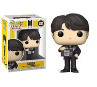 Funko Pop BTS Butter + Protector: Pop! Rocks, statuetta in vinile (set regalo in bundle con custodia protettiva per collezionista ToyBop) (Butter Suga)