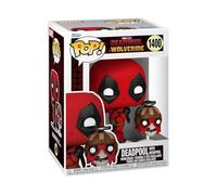 Funko Pop! & Buddy: Deadpool & Wolverine - Deadpool with Headpool - Figura in Vinile da Collezione - Idea Regalo - Merchandising Ufficiale - Giocattoli per Bambini e Adulti - Movies Fans