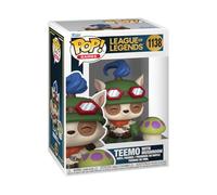 Funko Pop! & Buddy: LoL - Teemo With Shroom - League Of Legends - Figura in Vinile da Collezione - Idea Regalo - Merchandising Ufficiale - Giocattoli per Bambini e Adulti - Video Games Fans