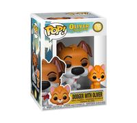 Funko POP & Buddy: Oliver and Company - Dodger with Oliver - 1 in 6 chance of r