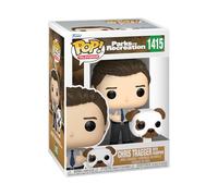 Funko Figura POP & Buddy Chris & Champion (Parks & Recreation) - Vinile da collezione