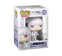 Funko Pop & Buddy: Re: ZERO - Emilia With Puck - Re:zero - Figura in Vinile da