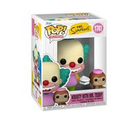Funko Pop! & Buddy: Simpsons 1 - Krusty The Clown & Tenny - The Simpsons - Figura in Vinile da Collezione - Idea Regalo - Merchandising Ufficiale - Giocattoli per Bambini e Adulti - TV Fans