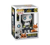 Funko POP! & Buddy: The Wild Robot - Roz with Brightbill & Fink | Gadget Ufficiale Cartoon/Animation - Personaggio in Vinile da Collezione - Idea Regalo Compleanno per Fan e Collezionisti