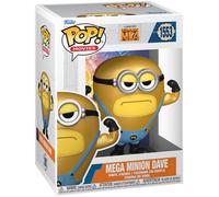 FUNKO POP CATTIVISSIMO ME 4 MEGA MINION DAVE 1553 MOVIES - FUNKO