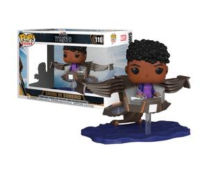 Funko Pop cavalca Marvel Black Panther Wakanda Forever Shuri in Sunbird