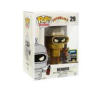 Funko - Pop Collection - Futurama - Gold Bender SDCC 2015 - 0849803056278