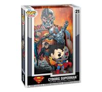 FUNKO POP COMIC COVER DC - (21) CYBORG SUPERMAN - STATUTETTA VINYL FIGURE 9CM
