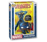 FUNKO POP COMIC COVER - MARVEL (36) BLACK PANTHER SPECIAL EDITION FIGURE 9CM