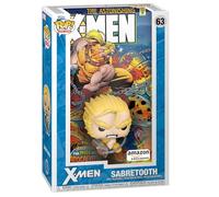 Funko POP! Comic Cover: Marvel - Age Of Apocalypse - Sabretooth- Esclusiva Amazon - Figura in Vinile da Collezione - Idea Regalo - Merchandising Ufficiale - Giocattoli per Bambini e Adulti