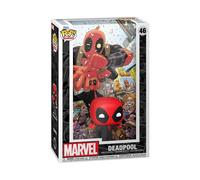 Marvel Pop Comic Cover Vinile Figura Deadpool (2025) -1 Deadpool In Black Suit