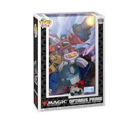 Transformers X Mtg Pop! Comic Covers Vinile Figura Optimus Prime (magic The Gathering) 9 Cm Funko