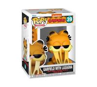 Funko Pop! Comics: Garfield- Garfield With Lasagna Pan - Figura in Vinile da Collezione - Idea Regalo - Merchandising Ufficiale - Giocattoli per Bambini e Adulti - Cartoons Fans