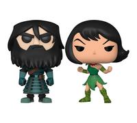 Funko Pop Confezione Da 2 Figure In Vinile Samurai Jack Armored, Ashi