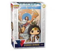 Funko Pop DC Comics Cover Comic Wonder 80th Wonder Woman Rinascita sul trono