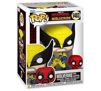 Deadpool 3 Pop & Buddy! Vinile Figura Wolverine W/ Babypool 9 Cm Funko