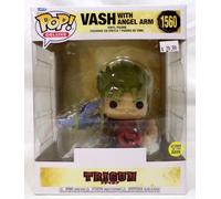 Funko Pop Deluxe 1560 Vash con Braccio Angelo GITD Trigun Figura in Vinile New