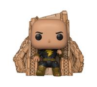 Funko Pop Deluxe Black Adam Sul Trono #1239 Figure Vinile