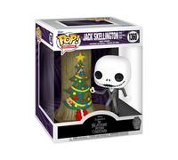 Nightmare 30th Funko POP Figura Jack Skellington con la Porta di Natale 12 cm