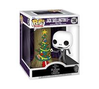 Nightmare 30th Funko POP Figura Jack Skellington con la Porta di Natale 12 cm