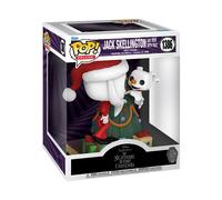 Funko Pop! Deluxe: Disney The Nightmare Before Christmas 30th - Jack Skellington & Zero With Tree - Figura in Vinile da Collezione - Idea Regalo - Merchandising Ufficiale - Movies Fans