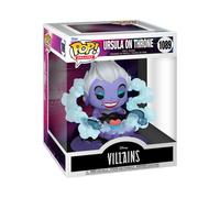 Funko Pop Deluxe Disney Villains Ursula sul trono - Figura in vinile - Altezza 12,8 cm circa.