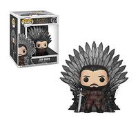 Funko Pop! Deluxe: Game of Thrones S10: Jon Snow Sitting on Iron Throne