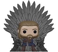 Funko Pop! Deluxe: GOT - Ned Stark On Throne - Game Of Thrones- Figura in Vinile da Collezione - Idea Regalo - Merchandising Ufficiale - Giocattoli per Bambini e Adulti - TV Fans