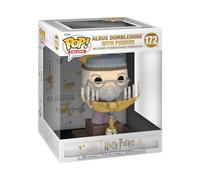 Funko POP! Deluxe: Harry Potter Prisoner Of Azkaban - Albus Dumbledore With Podium - Albus Silente - Figura in Vinile da Collezione - Idea Regalo - Merchandising Ufficiale - Movies Fans