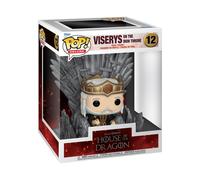 Funko Pop Deluxe: House Of The Dragon - King Viserys Targaryen On Throne- Figur