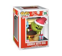 Merchandising Grinch (The): Funko Pop Deluxe - Grinch With Bag (Vinyl Figure 35