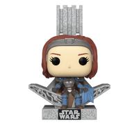 Funko Pop Deluxe Mandalorian Bo Katan sul trono