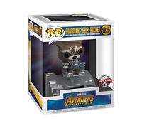 Funko Pop! Marvel Deluxe Guardians Ship Rocket Exclusive Figure Oro
