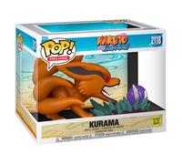 Funko - Pop! Deluxe - Figura in vinile - Naruto Shippuden Kurama - Si illumina al buio - Ufficiale