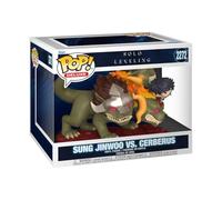 Funko POP! Deluxe: Solo Leveling Season 1 - Jinwoo Vs Cerberus - Figura in vinile da collezione - Idea regalo - Prodotto ufficiale - Giocattoli per bambini e adulti