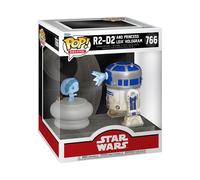 Funko Funko Pop! Deluxe - R2-D2 con Ologramma di Principessa Leia (Star Wars)