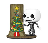 Nightmare 30th Funko POP Figura Jack Skellington con la Porta di Natale 12 cm