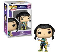 Funko Pop Demon Hunters Zoey 2256 3,75" Figura Vinile K-POP, Netflix