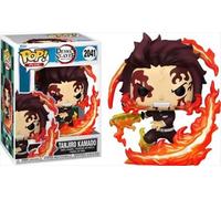 Funko Pop! Plus: Demon Slayer - Tanjiro Kamado - (Dancing Flash)- Figura in Vinile da Collezione - Idea Regalo - Merchandising Ufficiale - Giocattoli per Bambini e Adulti - Anime Fans