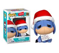 FUNKO POP DISNEY 1129 EEYORE VYNIL HOLIDAY BOBBLE HEAD FIGURE 21 DISPONIBILE PVC