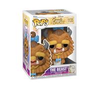 Funko Pop Disney La Bella e la Bestia Bestia con riccioli - Figura in vinile - Altezza 9,5 cm circa.